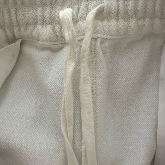 J. Crew Denim Jogger Pant Women's‎ Medium M Natural White Pull On Drawstring - Picture 5 of 7